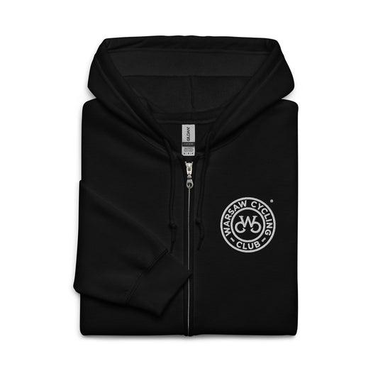 Unisex Heavy Blend Zip Hoodie - Warsaw Cycling Club